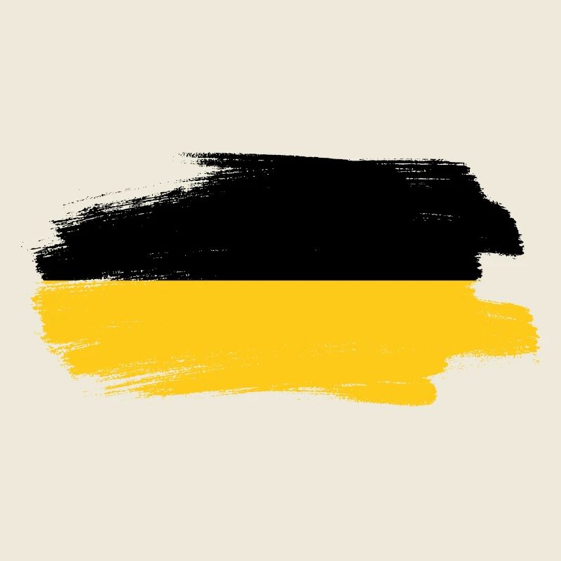 Drapeau du Bade-Wurtemberg Heimat Stuttgart