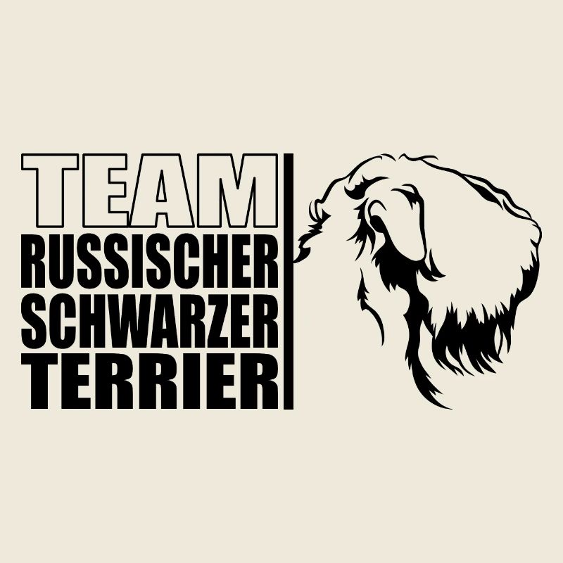 TEAM Russischer Schwarzer Terrier Hunde Wilsigns