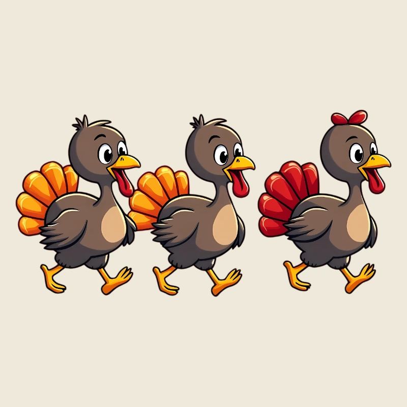 Bébé dinde de Thanksgiving