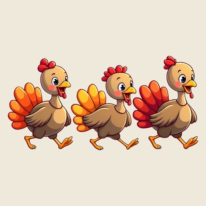 Bébé dinde de Thanksgiving