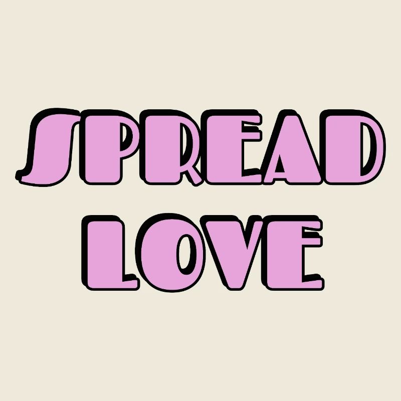 Spread Love Typography