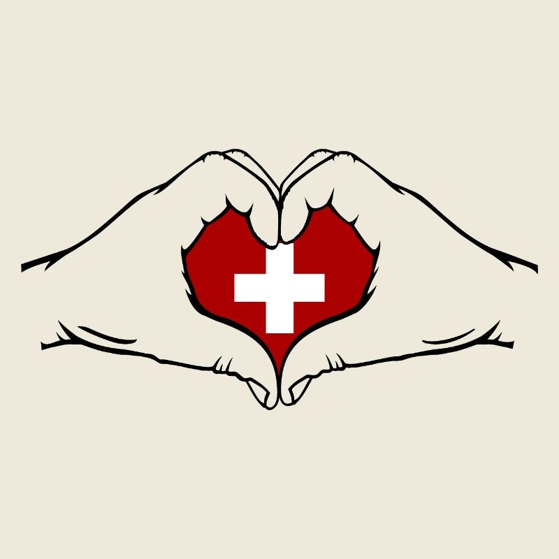 Schweiz Herzform