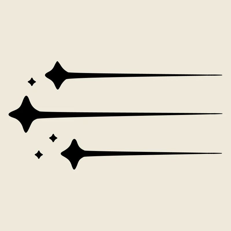 Sternschnuppen Linien