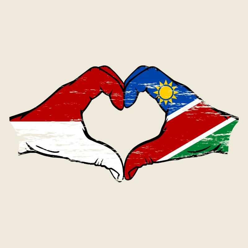 Monaco_Nairobi_Flagge_Haende_Herzform