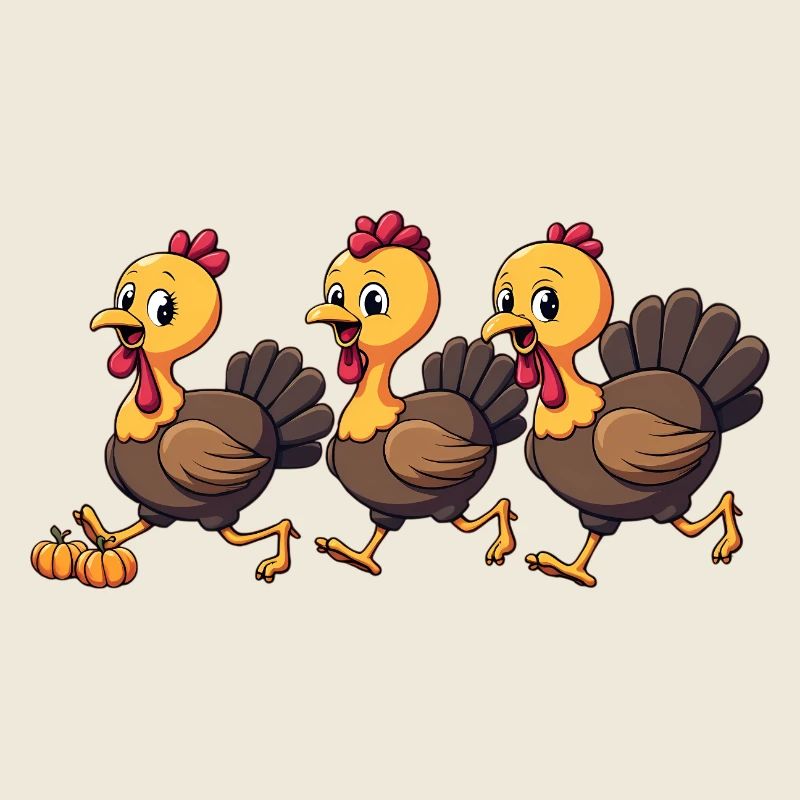 Bébé dinde de Thanksgiving