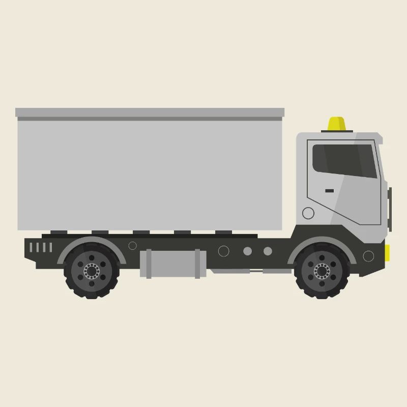 Cargo delivery truck