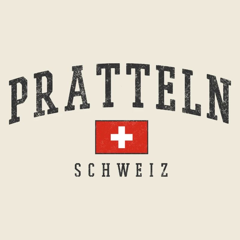 Pratteln Schweiz Vintage Emblem