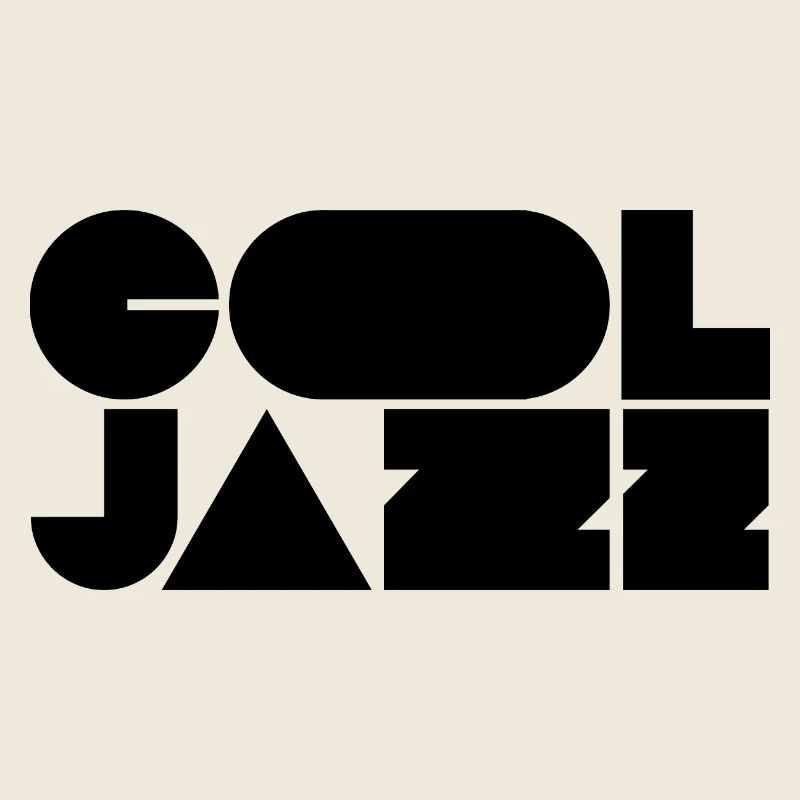 Kühnes, cooles Jazz-Logo-Design