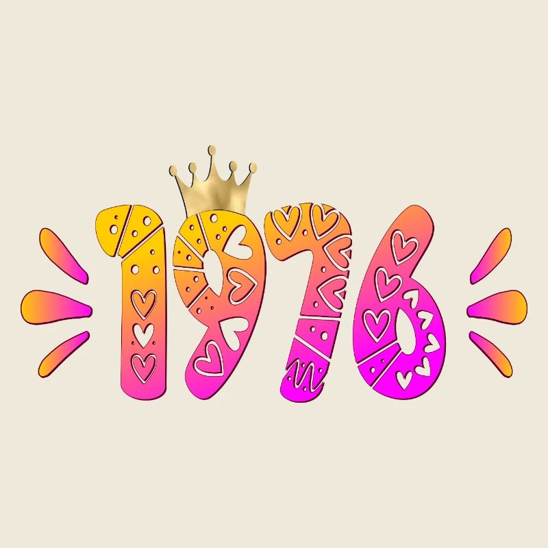 50. Geburtstag 1976 - Geburtstagskrone