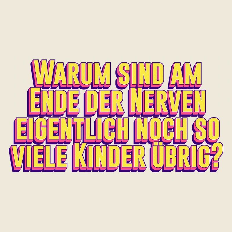 Warum sind am Ende der Nerven eigentlich noch...