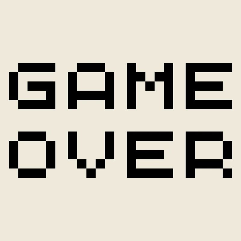 Retro game over