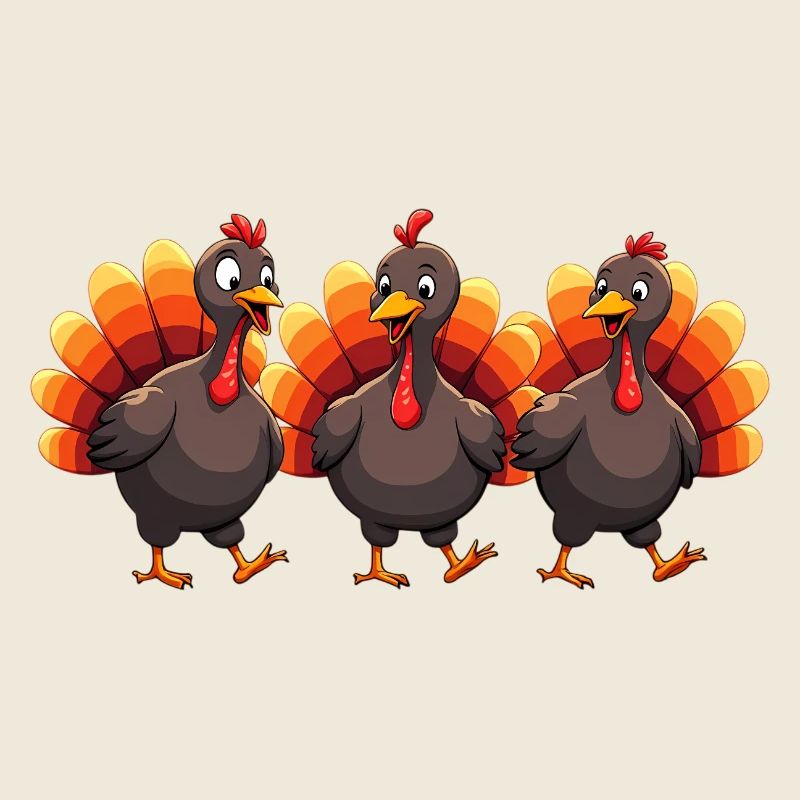 Bébé dinde de Thanksgiving