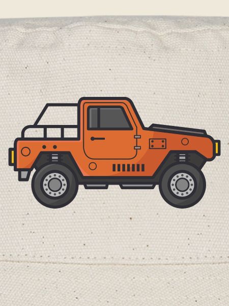 Dessin animé Jeep