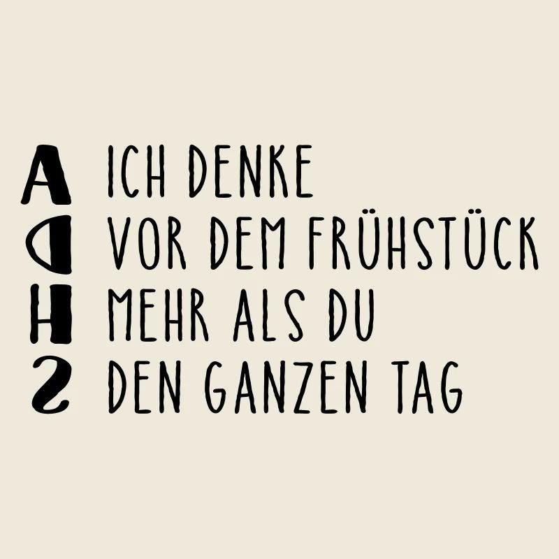 Provokanter ADHS Spruch