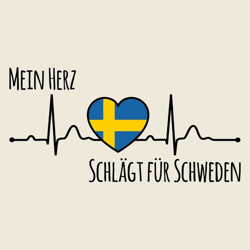 Mon cœur bat pour la Suède Scandinavie