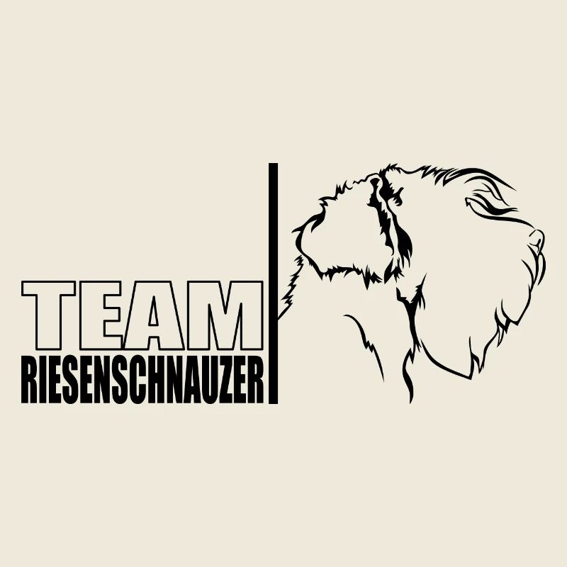 TEAM Schnauzer géant Chien Chien Wilsigns