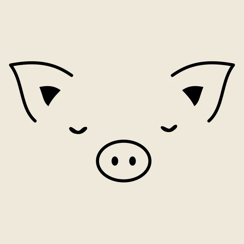 Schwein Sau Schweinchen Ferkel Eber I Geschenkidee