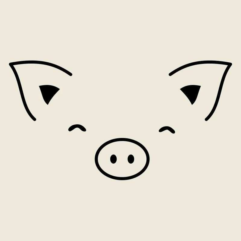 Schwein Sau Schweinchen Ferkel Eber I Geschenkidee