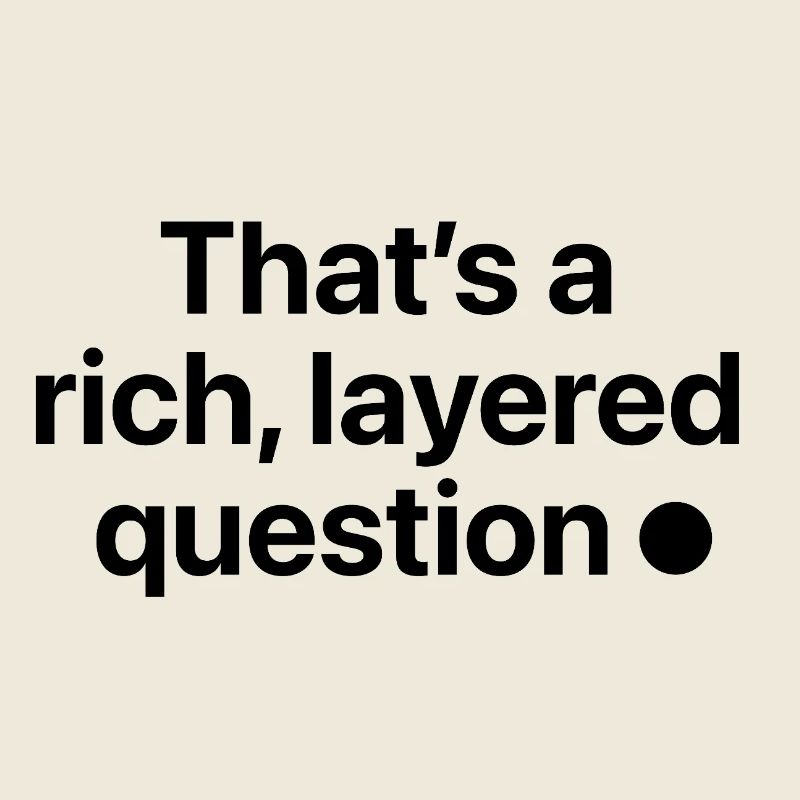 C’est une question riche et complexe