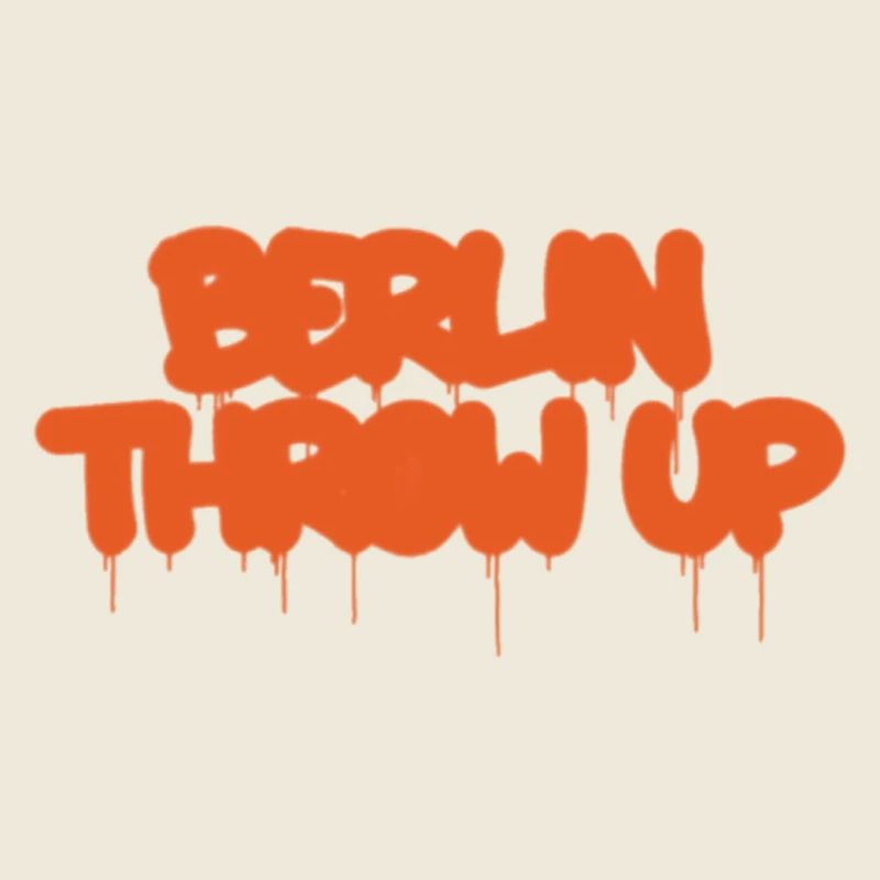 Orange Graffiti Berlin