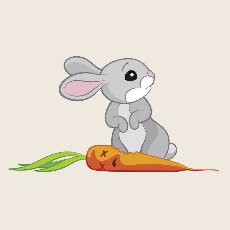 Bunny with carrot