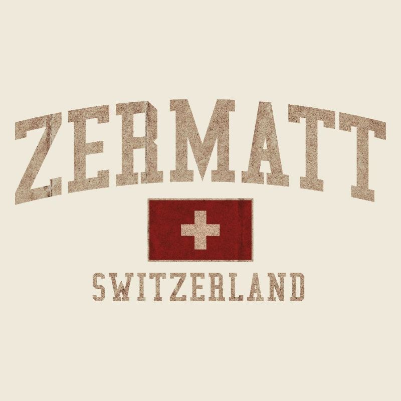 Zermatt Logo texturé suisse
