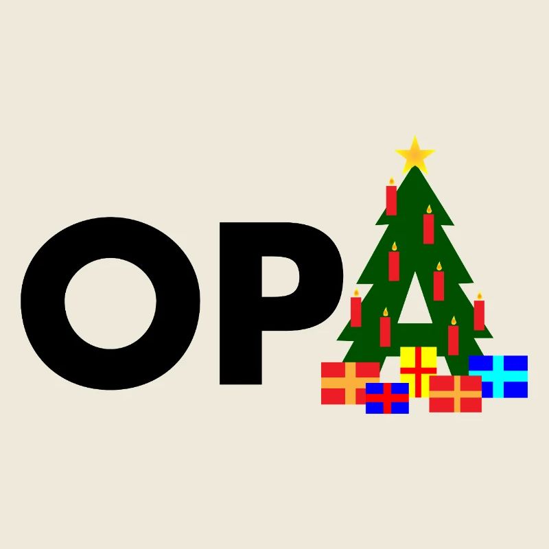 Opa Weihnachtsbaum