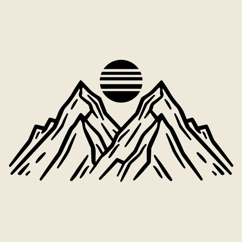 Berge Sonne Natur