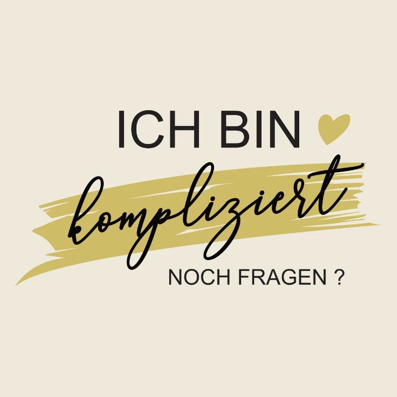 Ich bin kompliziert! Noch Fragen? - Geschenk