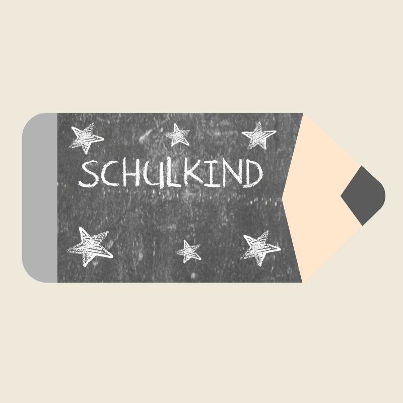 Buntstift Tafeldesign Kreide - Sterne - Schulkind