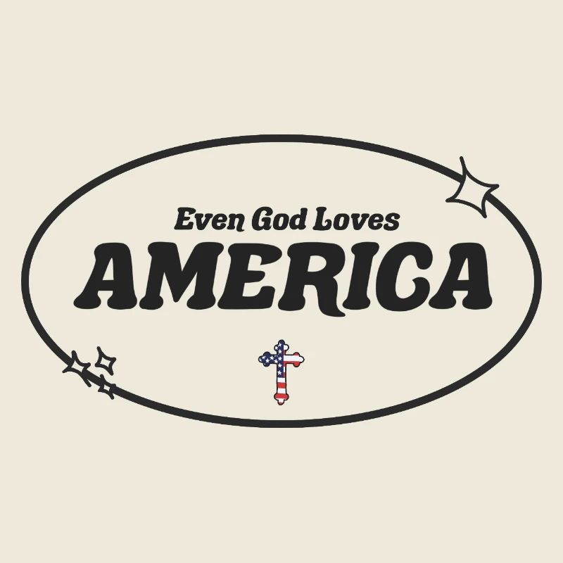 Even God Worships America