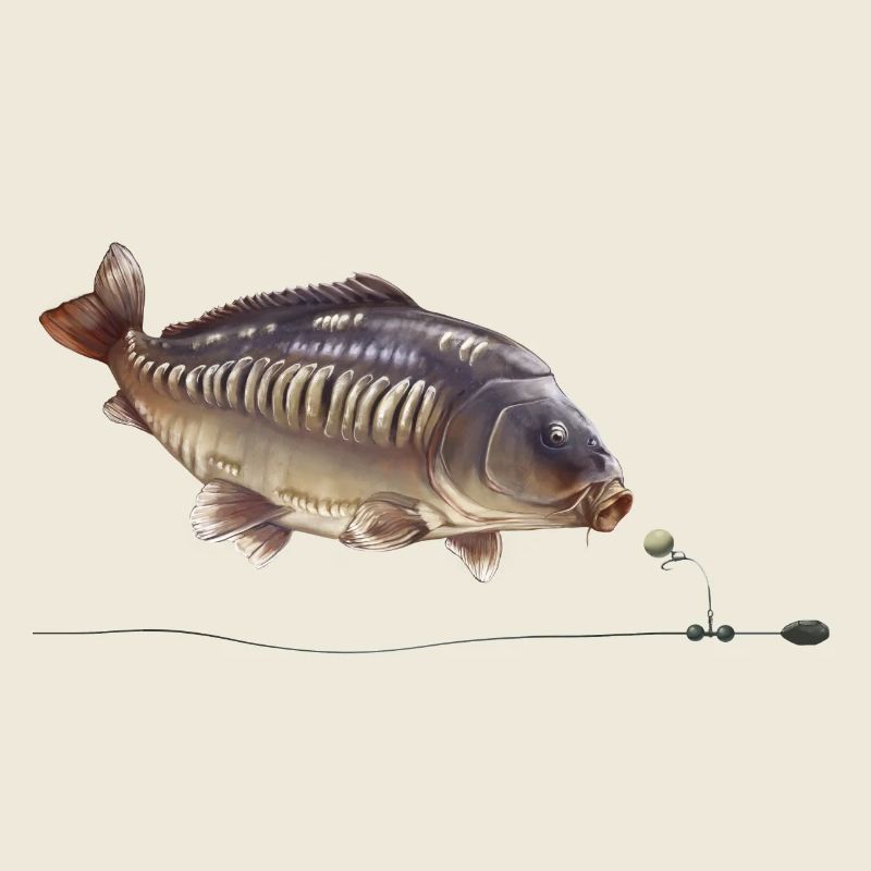 Spiegelkarpfen-Chod-Rig-Angeldesign