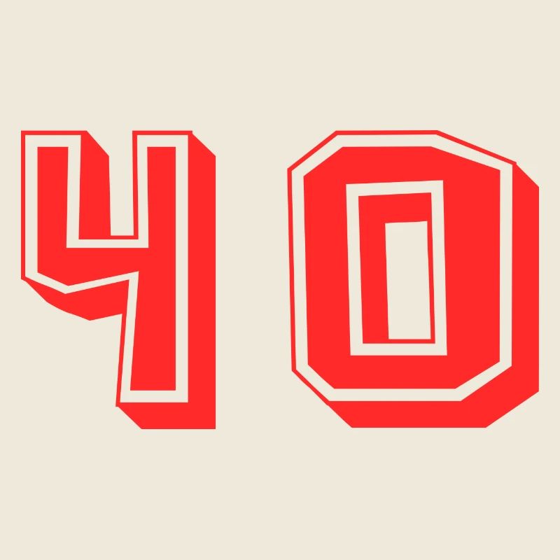 40. 40 ANS. 40e ANNIVERSAIRE. ANNIVERSAIRE 40 ANS.