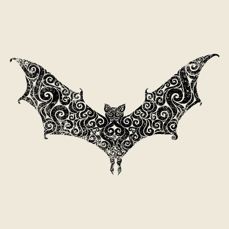 Fledermaus (verschnörkelt)