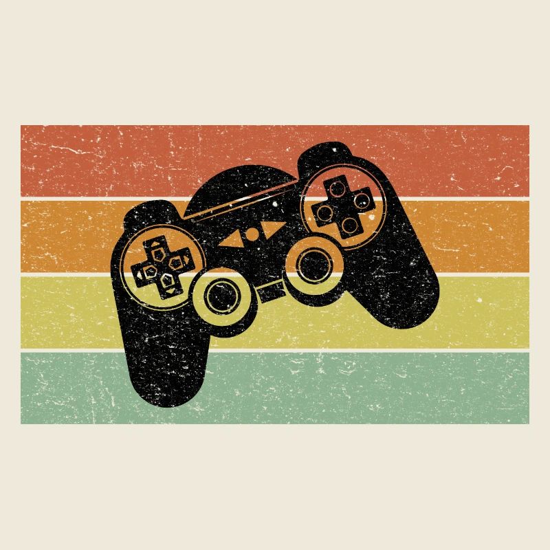 Vintage Retro Gaming Controller