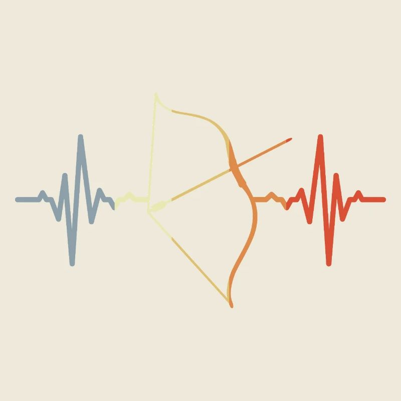 Kompositbogen Kardiogramm