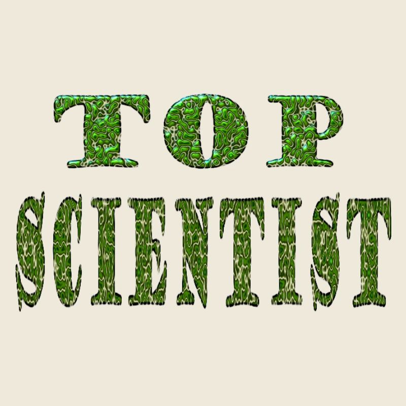 Top Scientist Grüne Textur