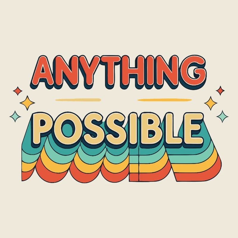 Anything Possible Retro Waves