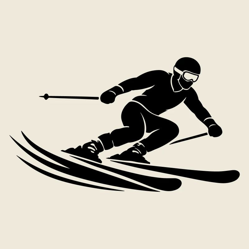 Ski Silhouette