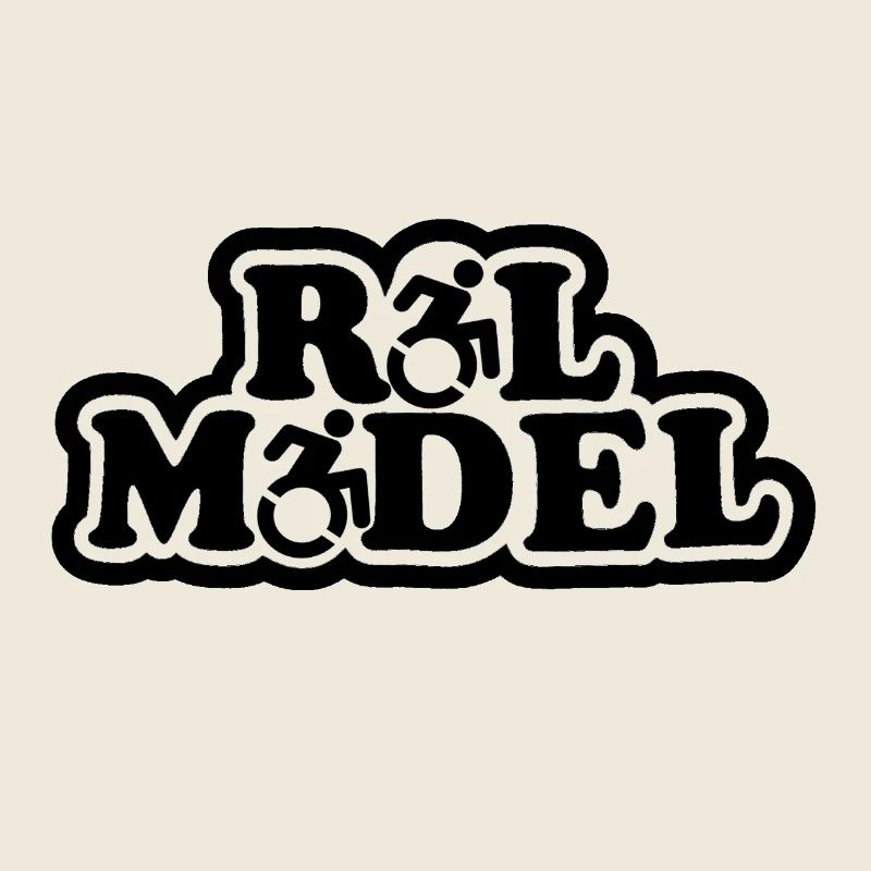 Modèle. Pour le vrai utilisateur de fauteuil roulant #