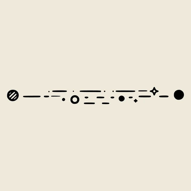 Motif de points de ligne