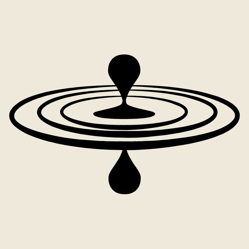 Drop Wasser Achtsamkeit Logo