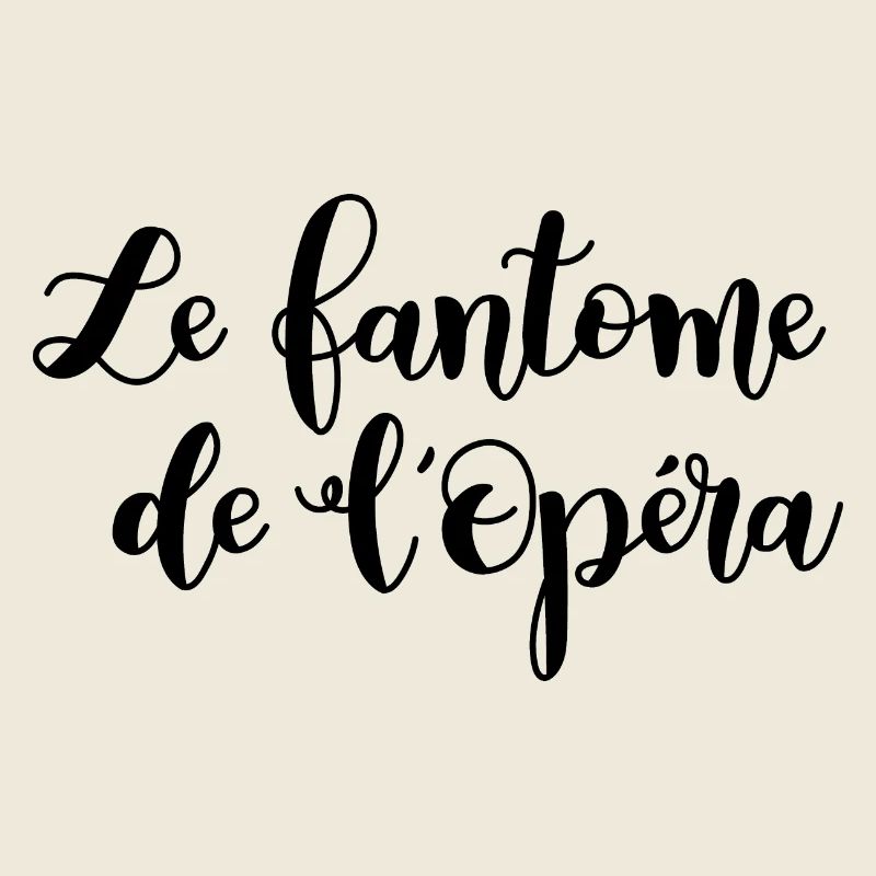 Phantom der Oper Schriftzug