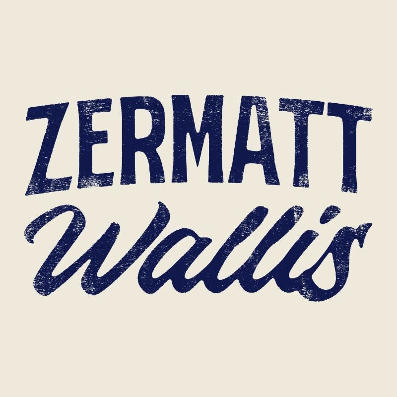 Zermatt Valais Alphabet Alpin