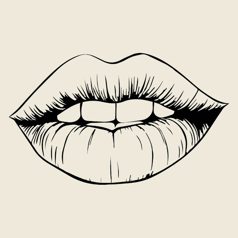 Lips, mouth, kissing lips