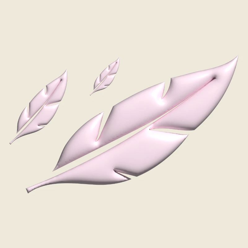 PINK FEATHERS FALLING