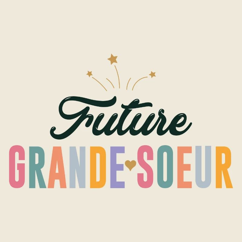 Zukünftige große Schwester 2025 Ich werde eine große Schwester