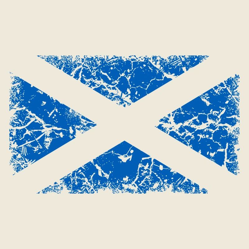 Scotland Flag - Monocolor