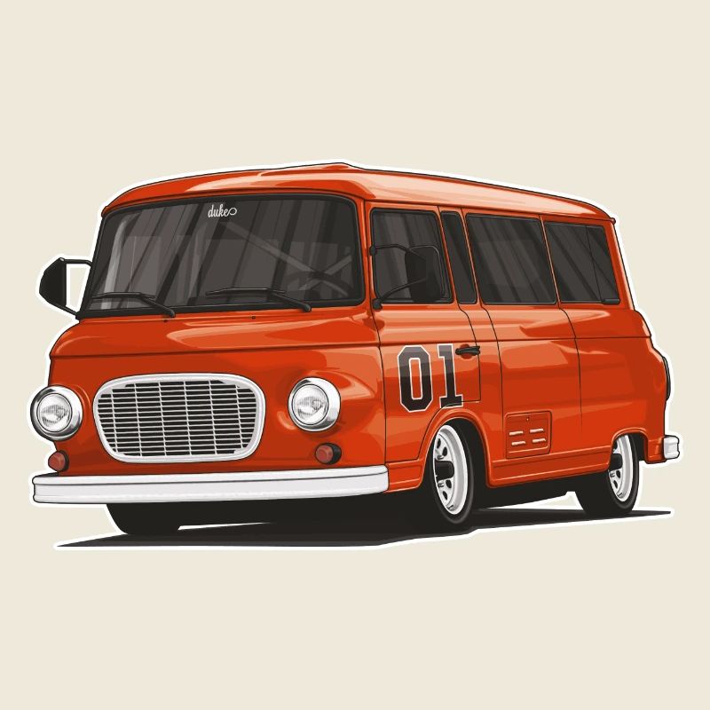 Barkas B1000 // Illustration