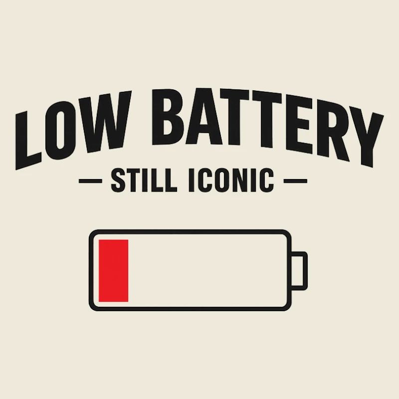 Low Battery Still Iconic